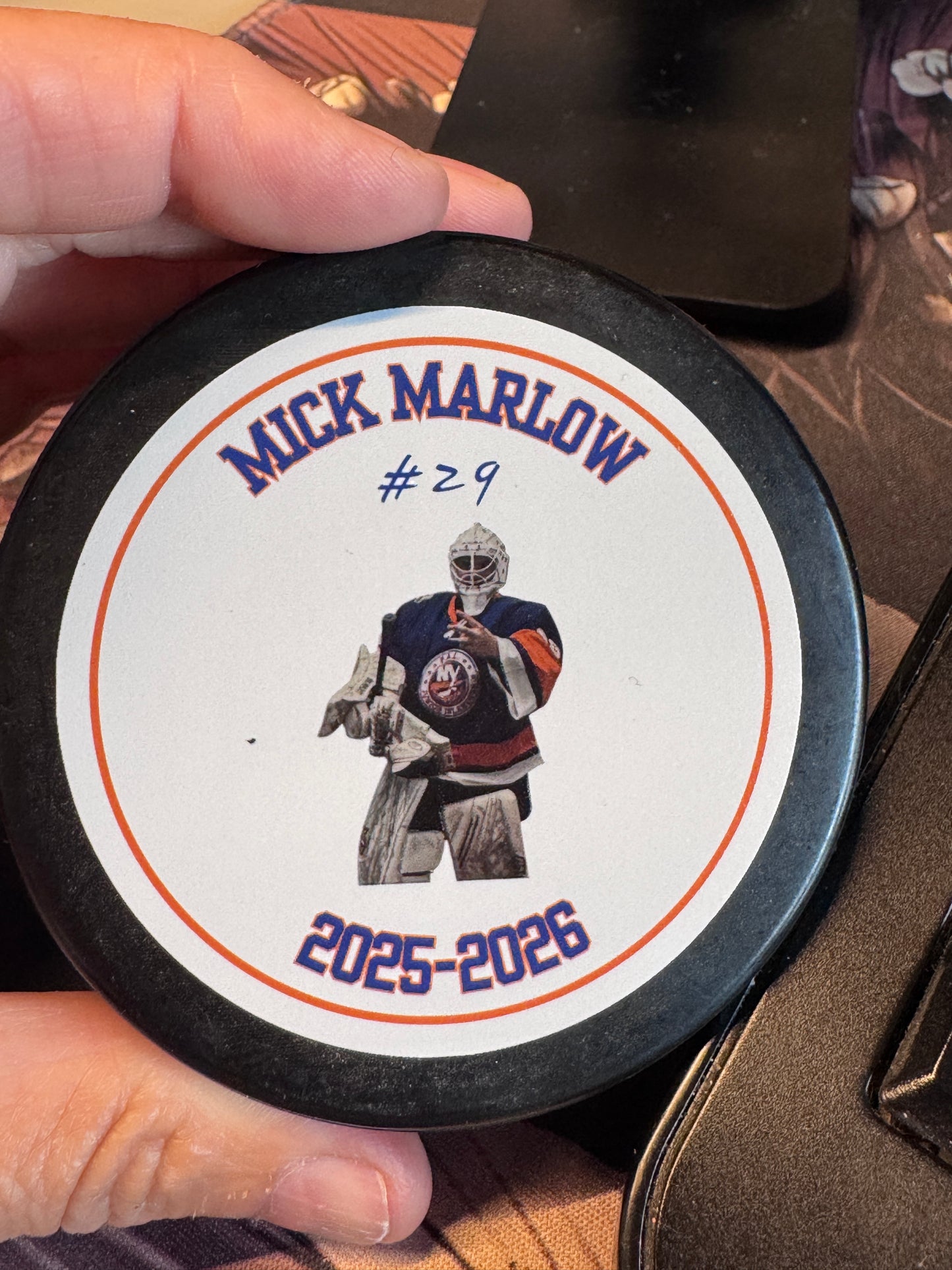 Hockey puck gift, Custom hockey puck, UV printed puck, Personalized puck, Hockey keepsake, Coach gift hockey, Hockey photo gift, Youth hockey gift, Double sided puck, Custom sports gift, Hockey team gift, Groomsmen gift puck, Hockey puck decor