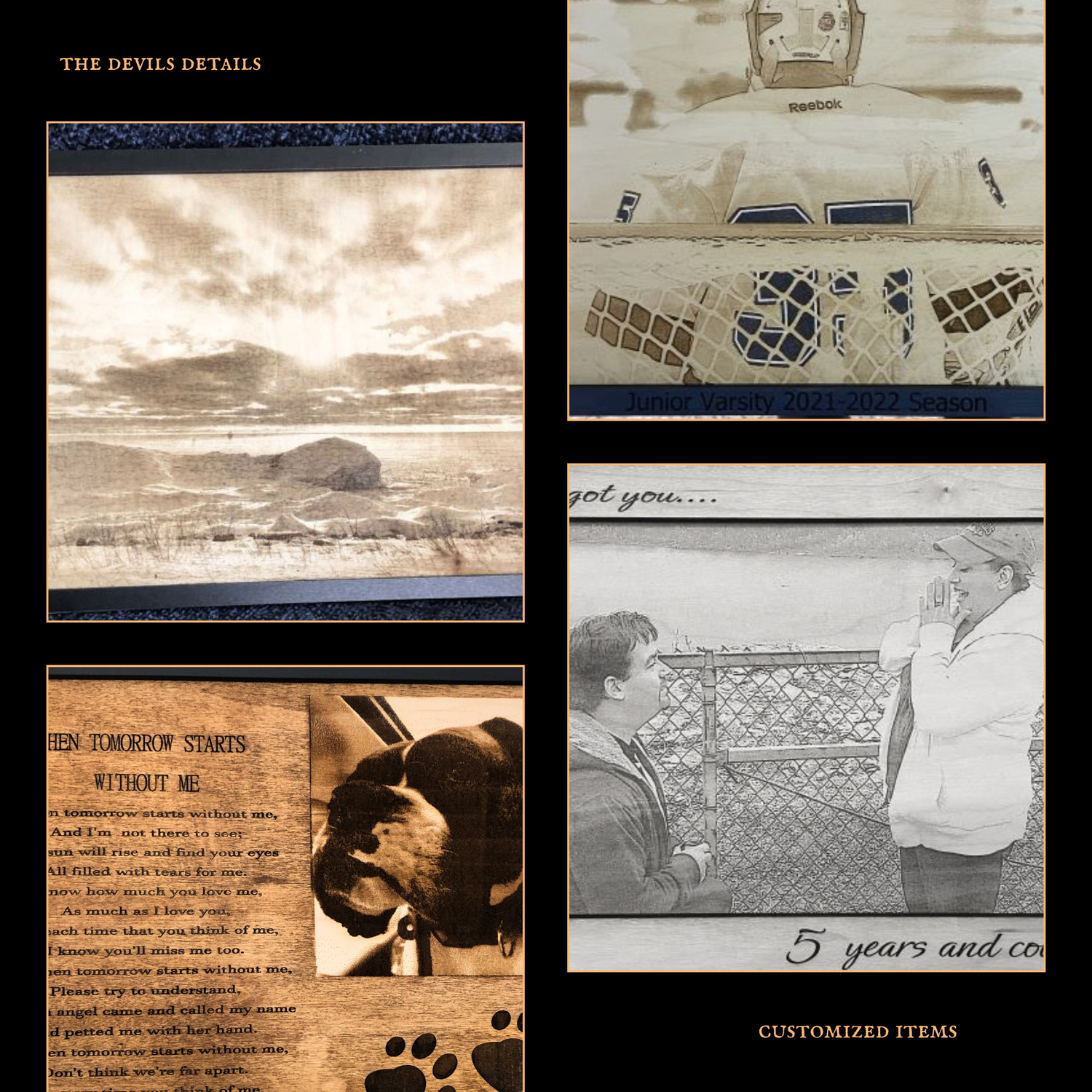 Intricate Designs & Custom Accents