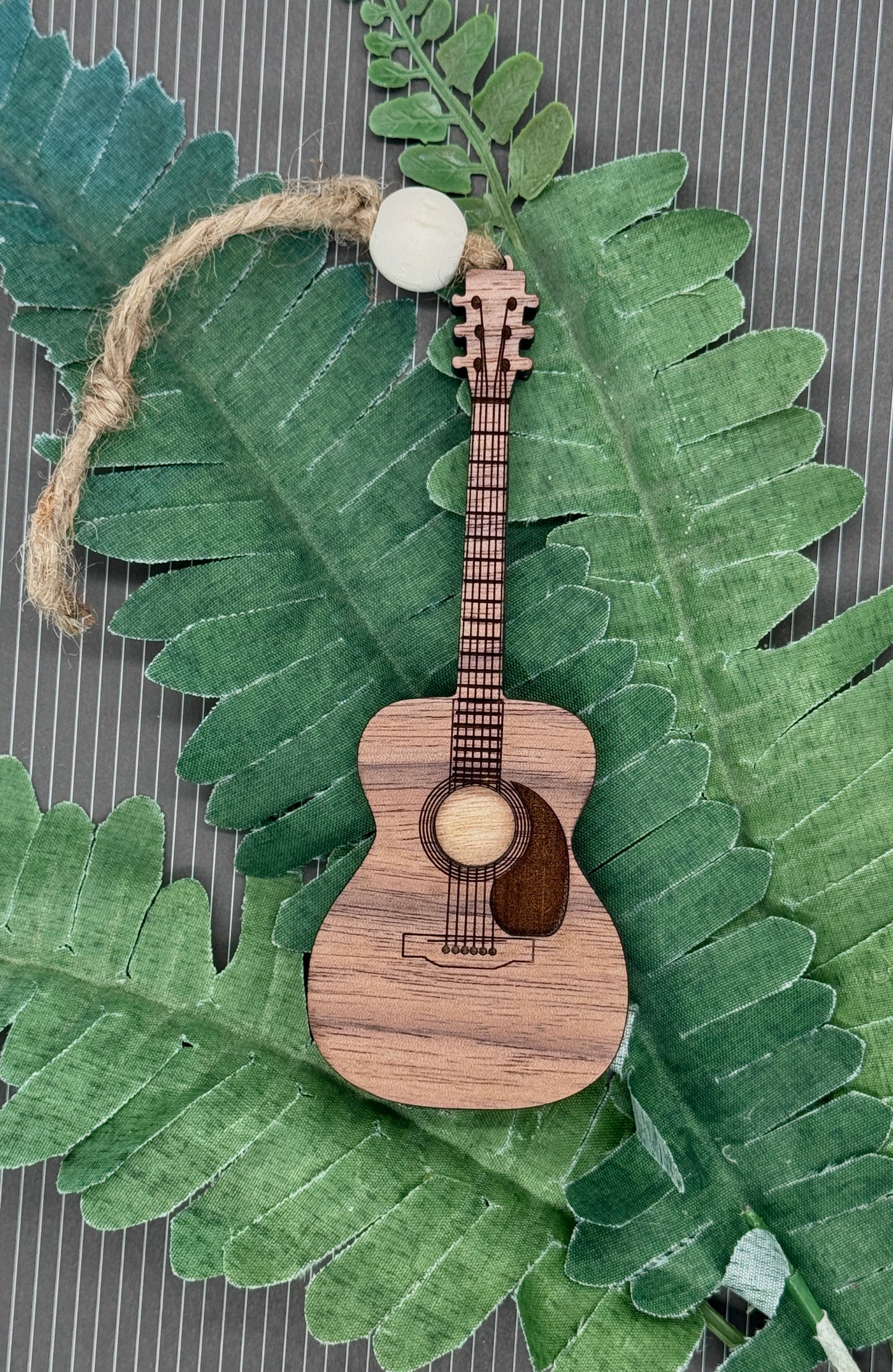 Customized Guitar-Shaped Ornament