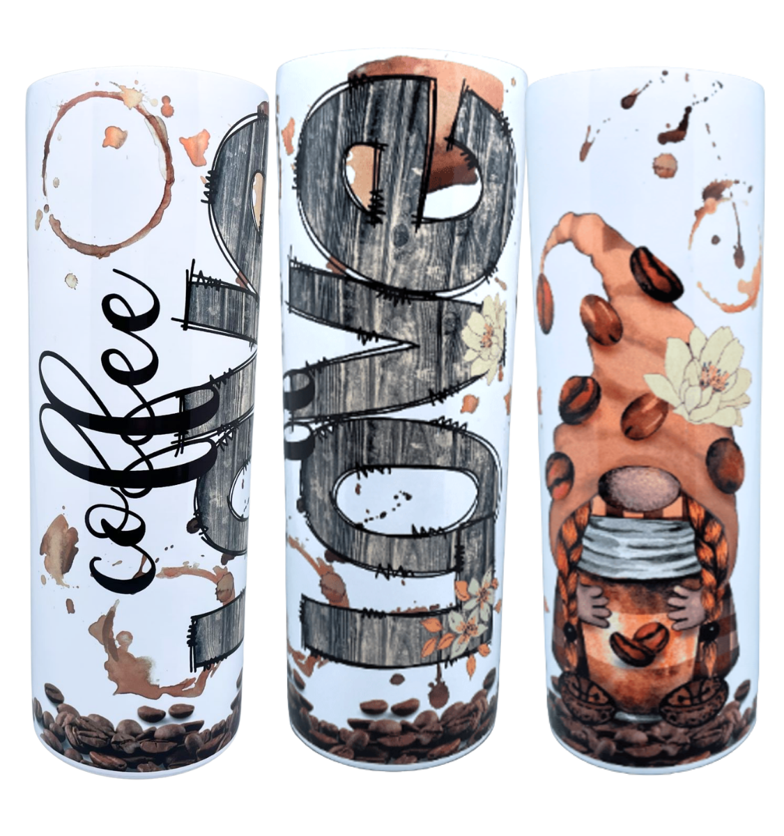 Personalized 20 oz Stainless Steel Tumbler with Straw & Lid