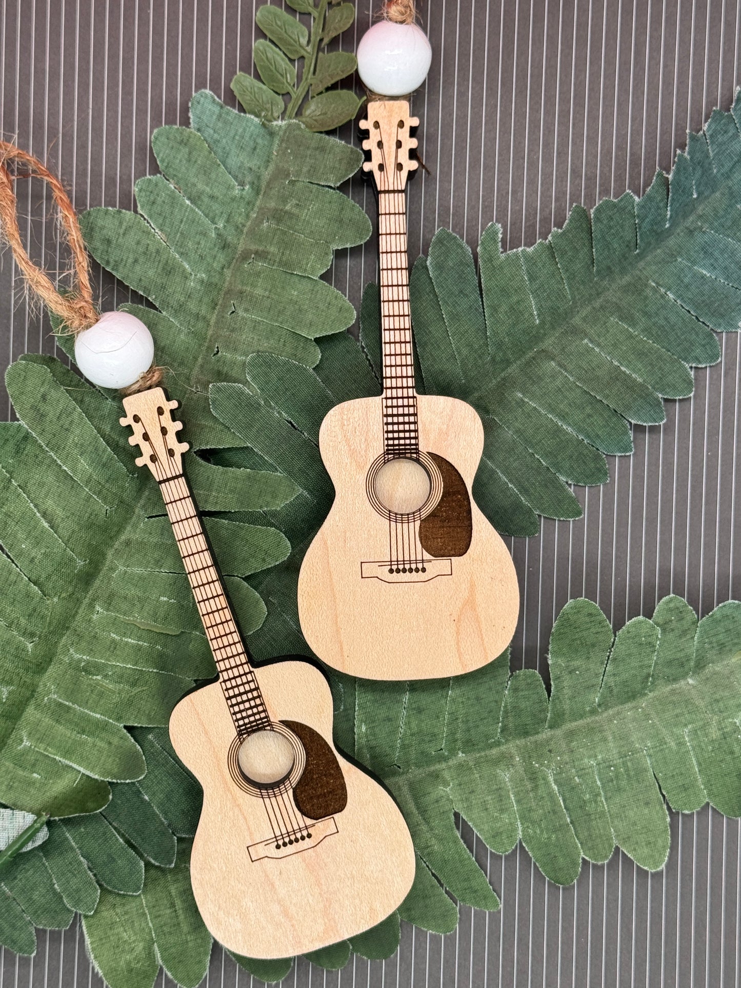 Customized Guitar-Shaped Ornament