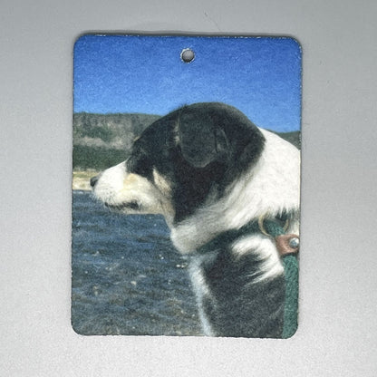 Custom Photo Air Freshener – Personalized Felt Car Freshie (3x4 inch)