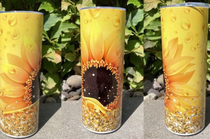 Personalized 20 oz Stainless Steel Tumbler with Straw & Lid
