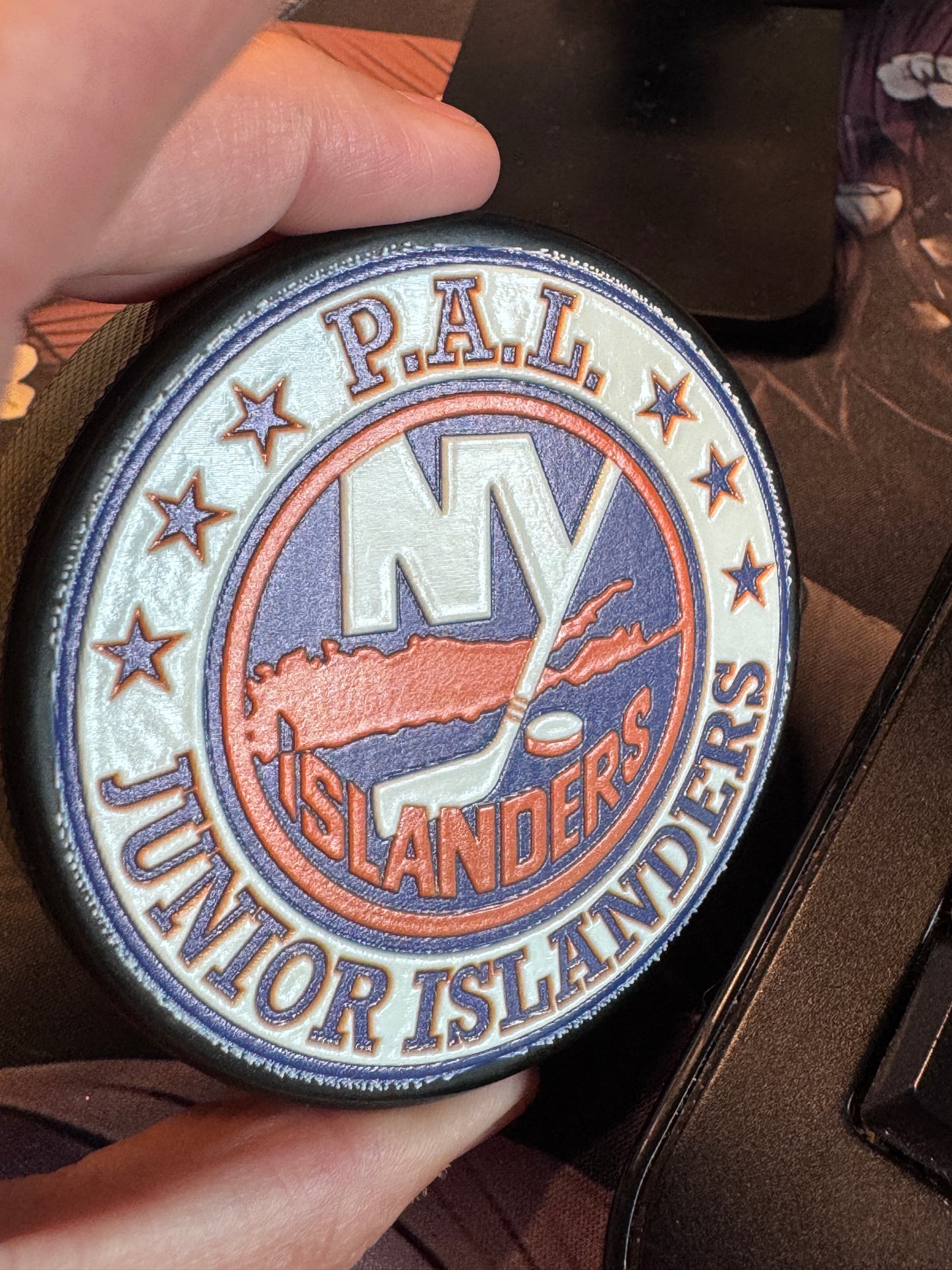 Hockey puck gift, Custom hockey puck, UV printed puck, Personalized puck, Hockey keepsake, Coach gift hockey, Hockey photo gift, Youth hockey gift, Double sided puck, Custom sports gift, Hockey team gift, Groomsmen gift puck, Hockey puck decor