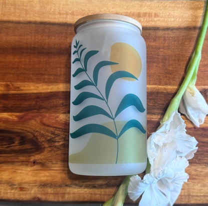 Frosted Glass Mug – Choose from 3 Fun Designs: Sentimental Quote, Jeep Hair Don’t Care, or Dramatic Unicorn