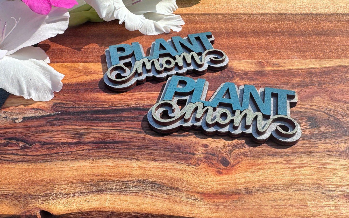 Wooden Plant Magnets – 3 Unique Styles