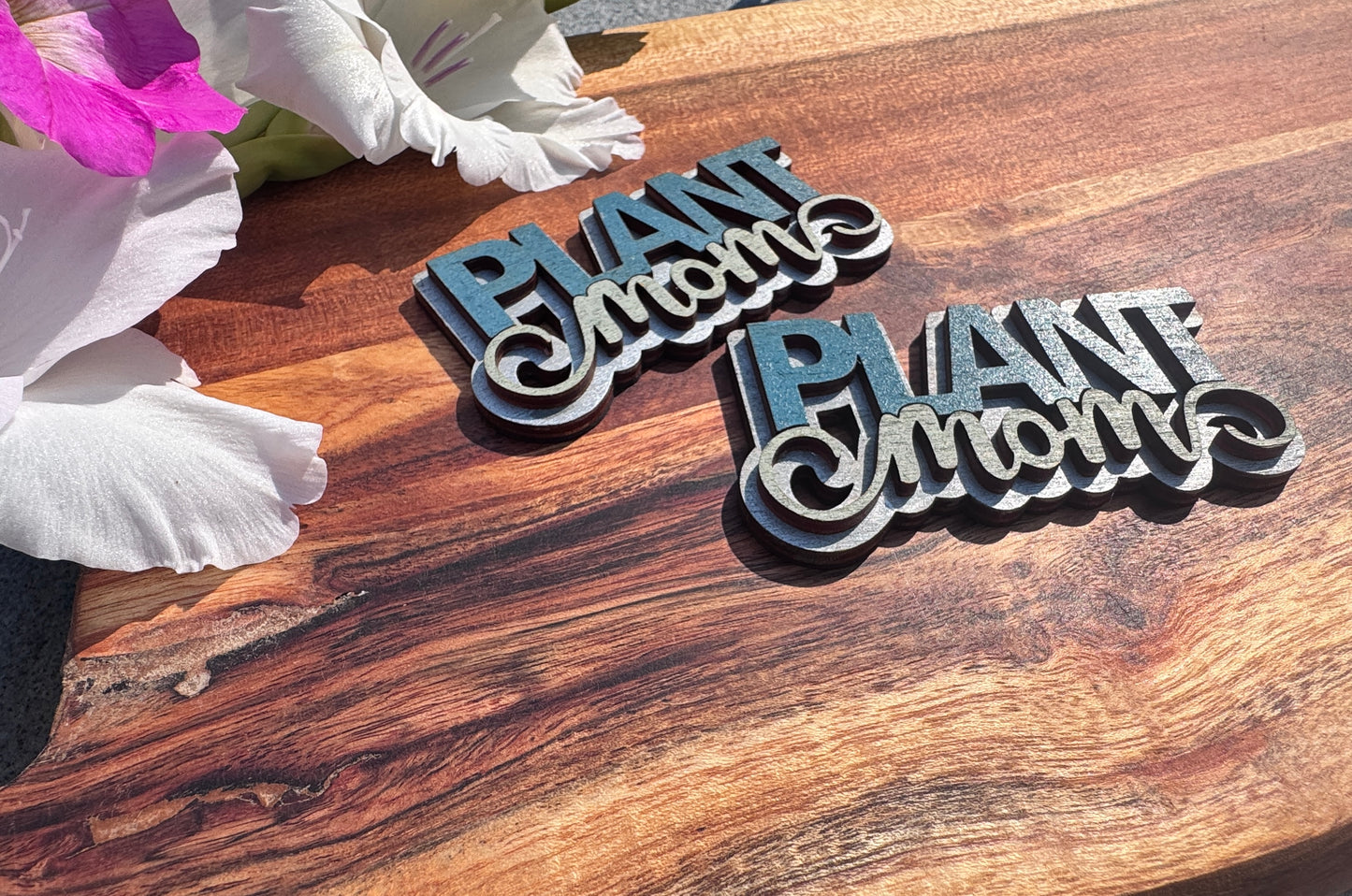 Wooden Plant Magnets – 3 Unique Styles