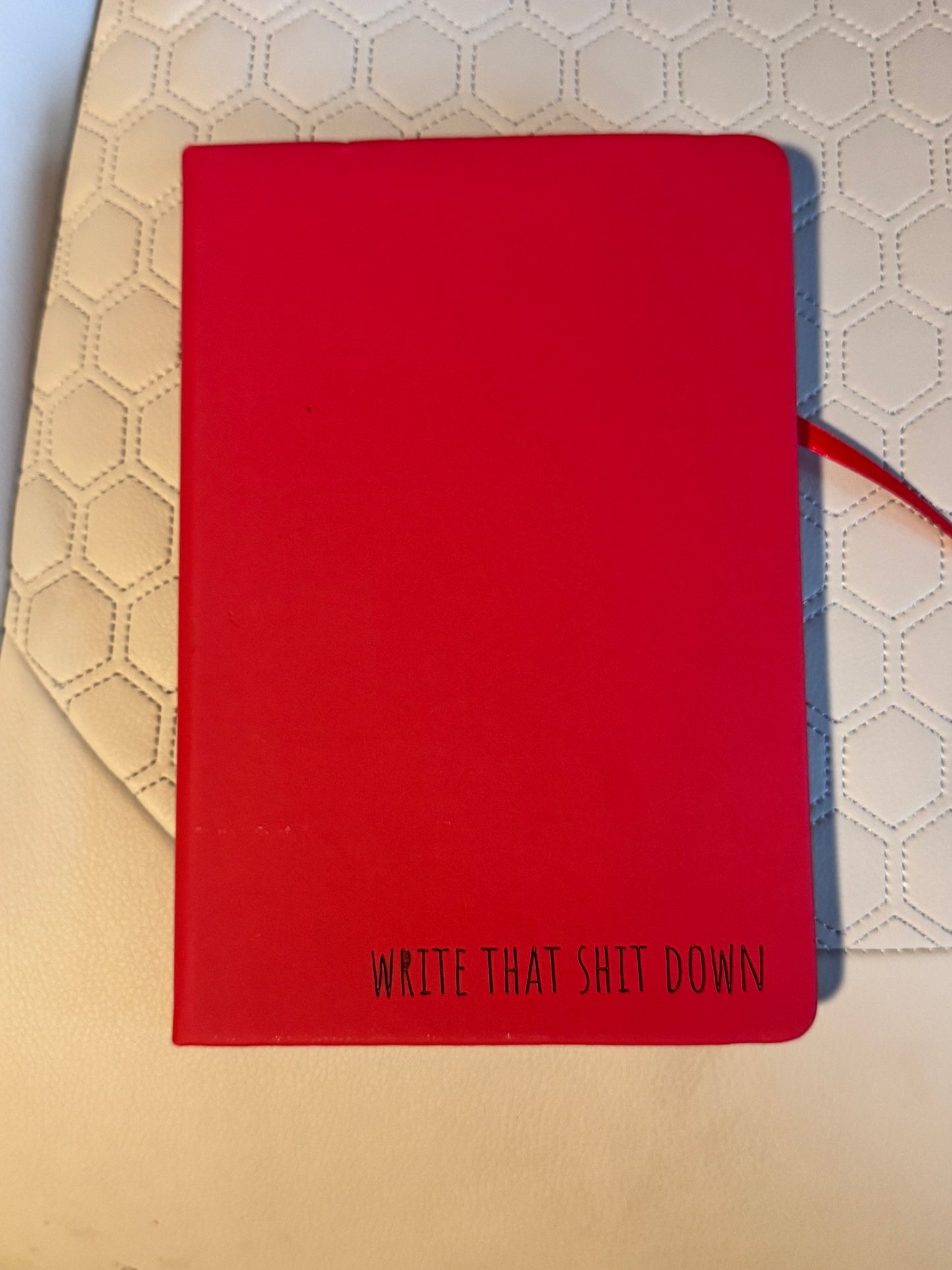 FFunny Engraved A5 Lined Journal – Witty Quote Notebook