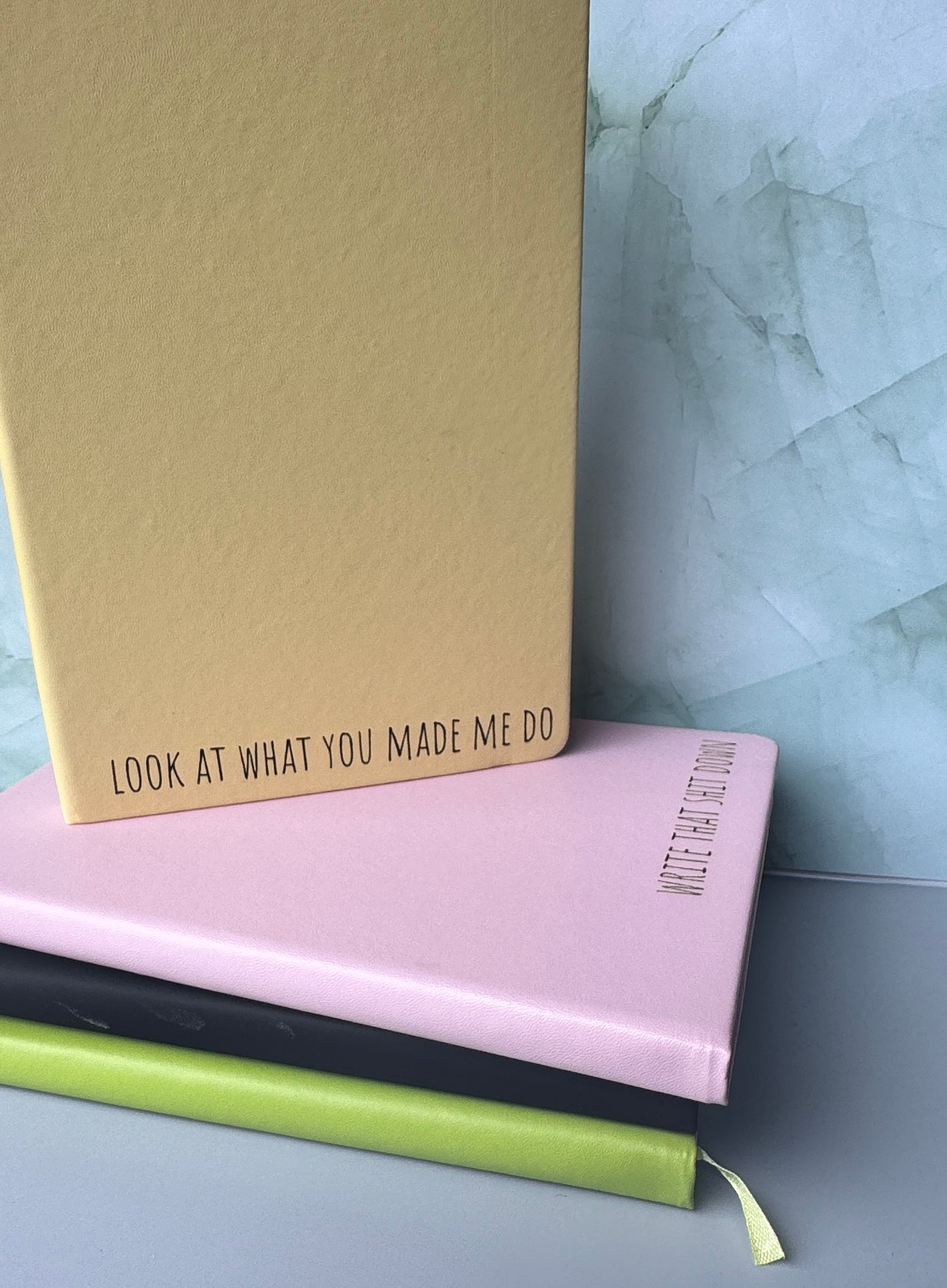 FFunny Engraved A5 Lined Journal – Witty Quote Notebook