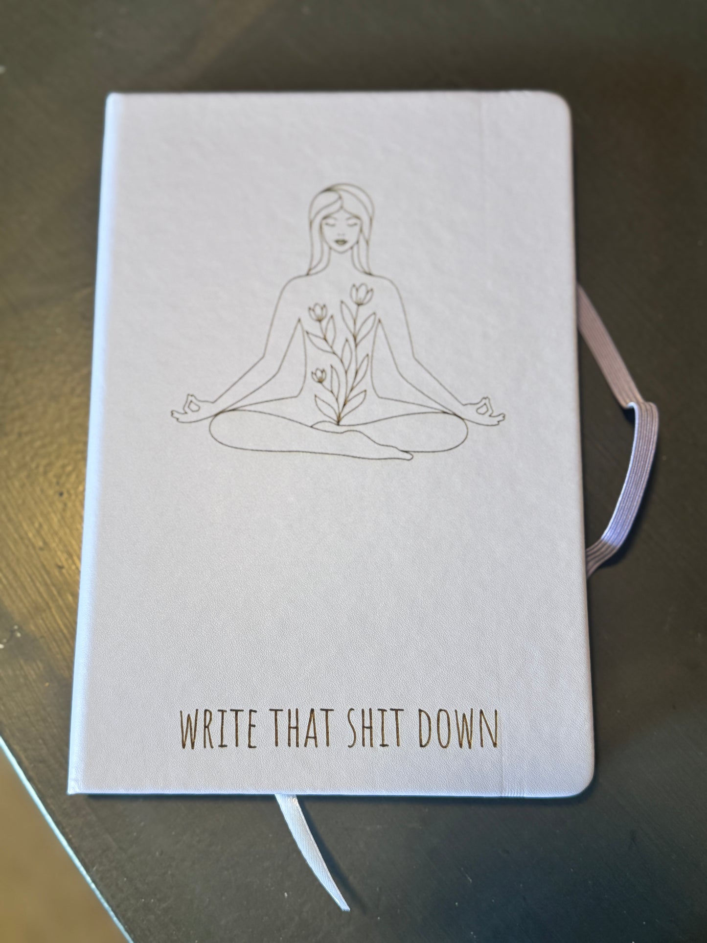 FFunny Engraved A5 Lined Journal – Witty Quote Notebook