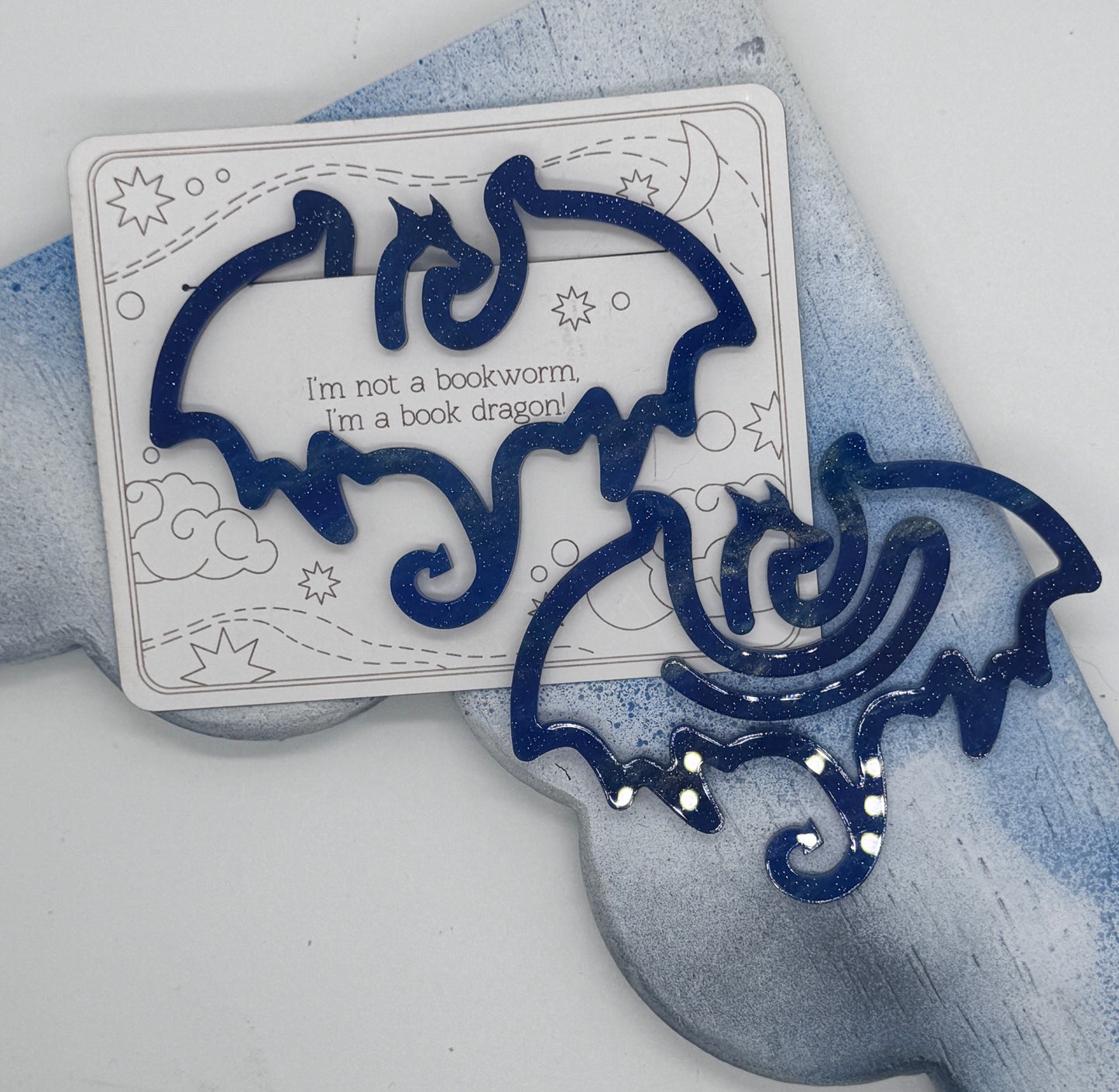 Funny Acrylic Bookmarks with Quirky Backers – Perfect Gift for Book Lovers