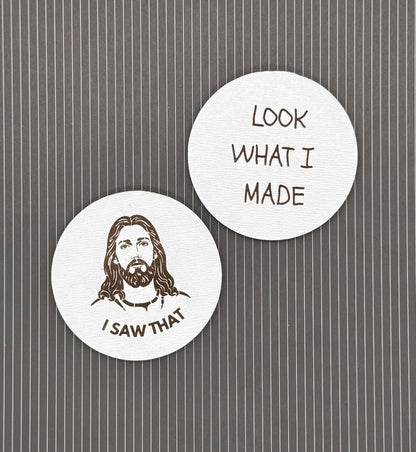 Custom Engraved Wood Magnets