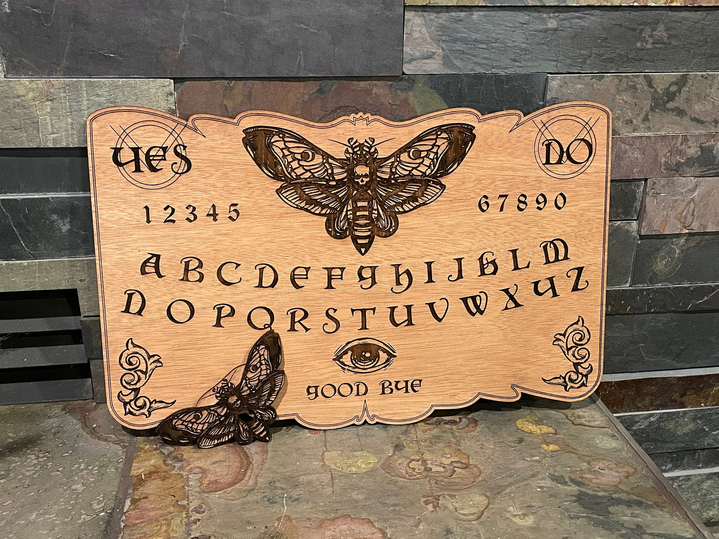 The Enchanted Ouija: Personalized Wooden Spirit Board