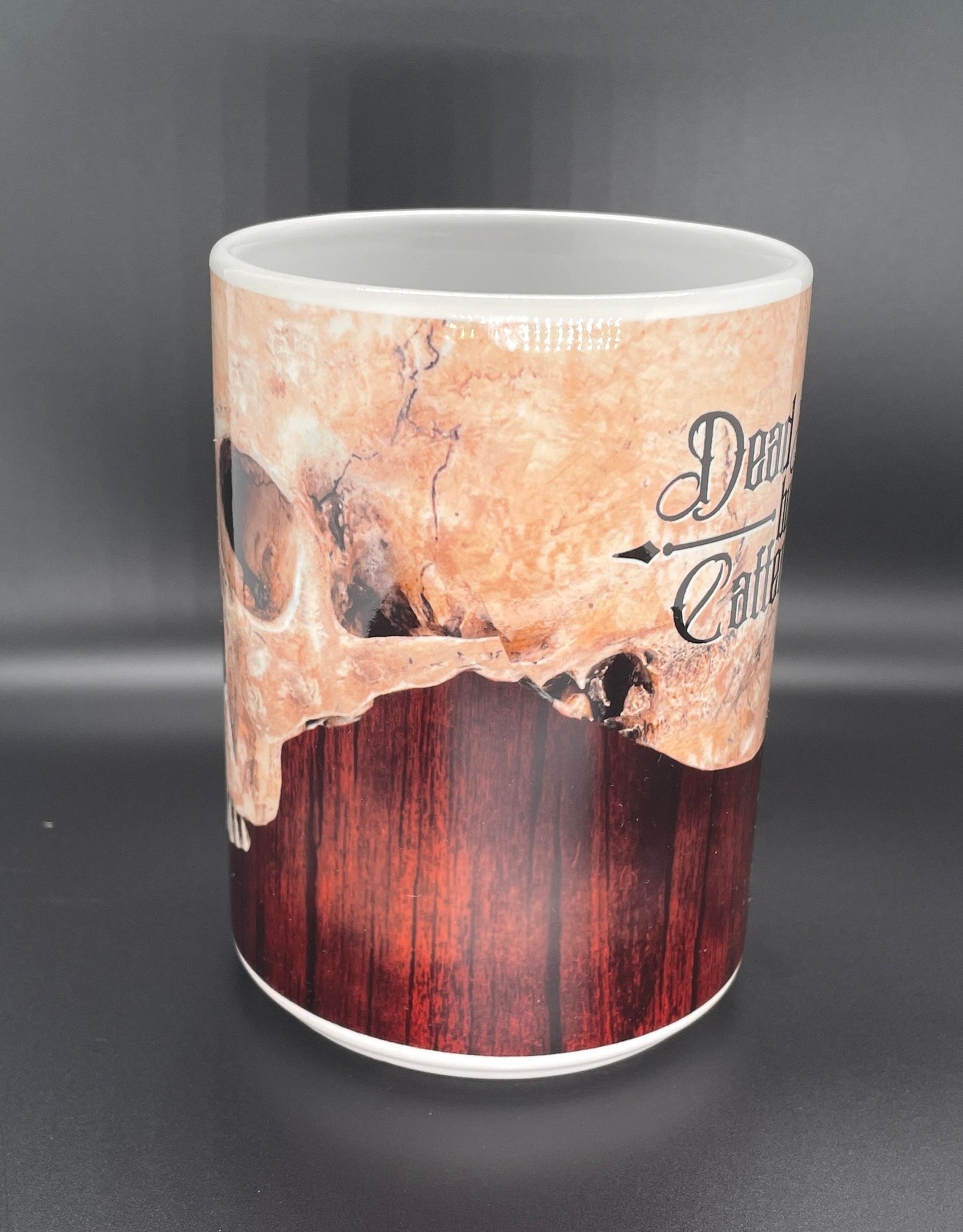 Dead Inside but Caffeinated 15 oz Ceramic Mug