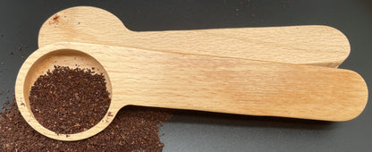Custom Engraved Coffee Scoop Clip – Personalized Coffee Bag Closer