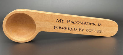 Custom Engraved Coffee Scoop Clip – Personalized Coffee Bag Closer