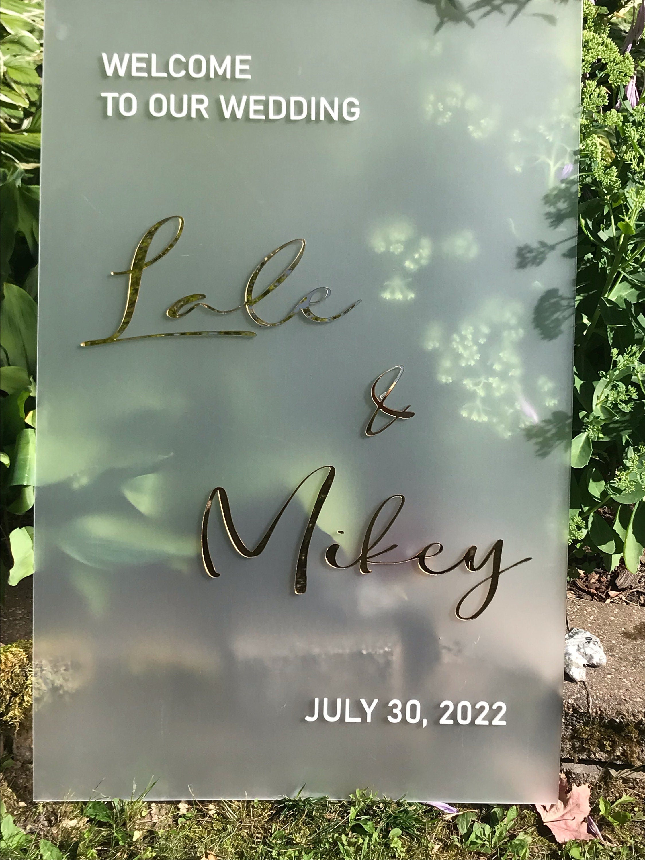 Large Custom Acrylic Sign – Make a Bold, Personalized Statement! – Wood ...