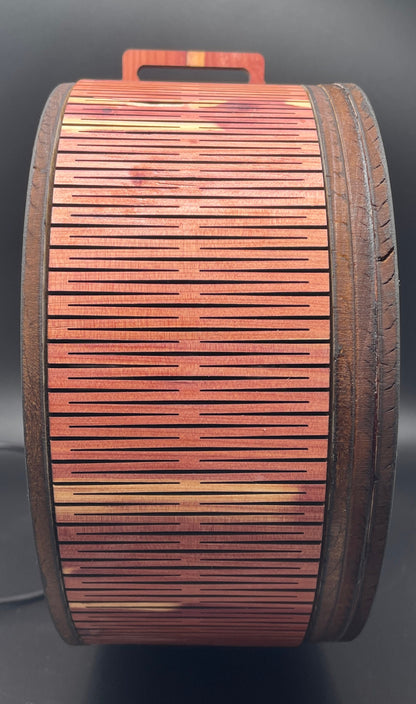 Vintage Jukebox Wooden Echo Dot Holder