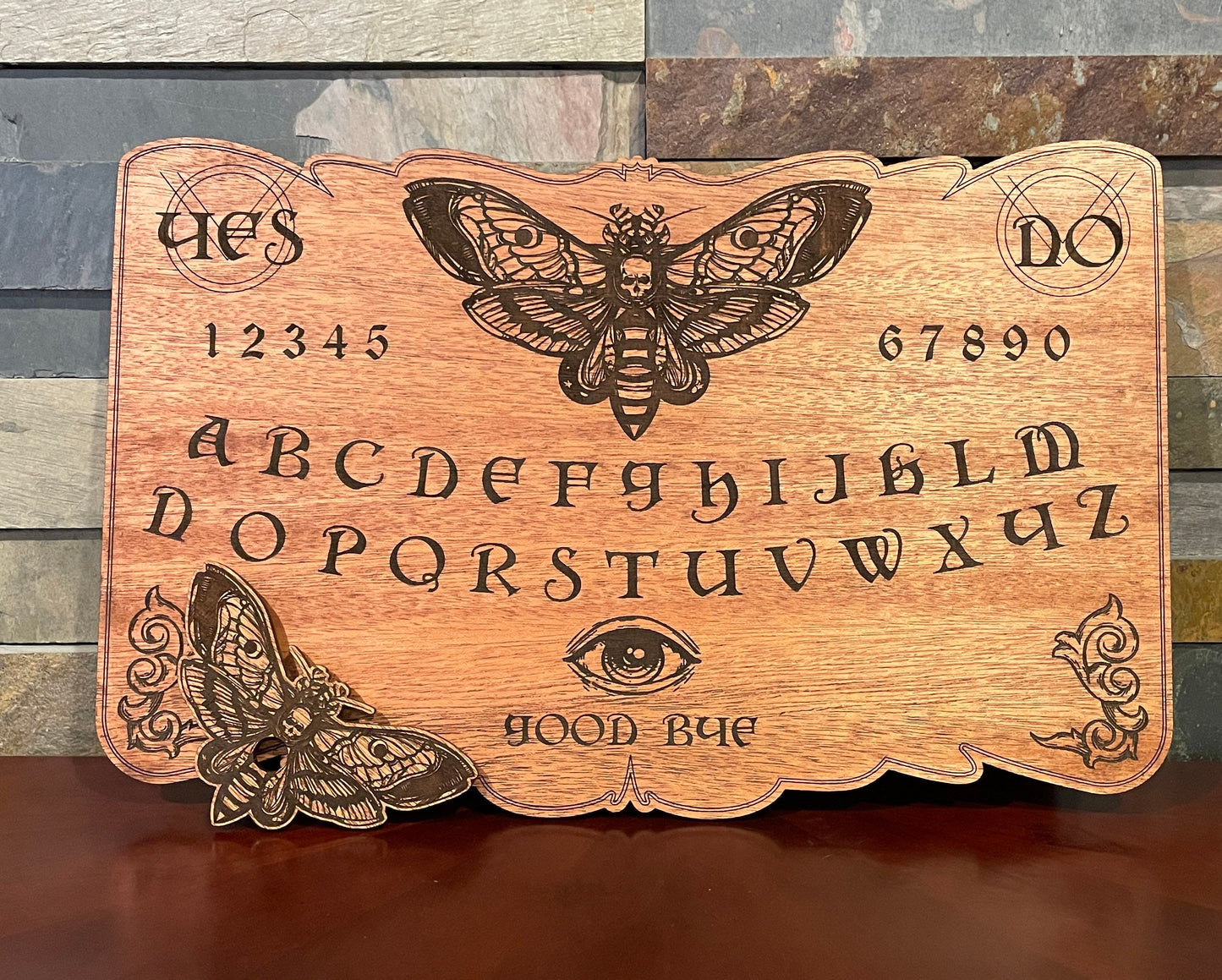 The Enchanted Ouija: Personalized Wooden Spirit Board