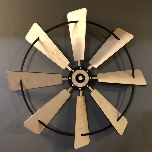 Decorative Wooden Windmill 25x25 inches