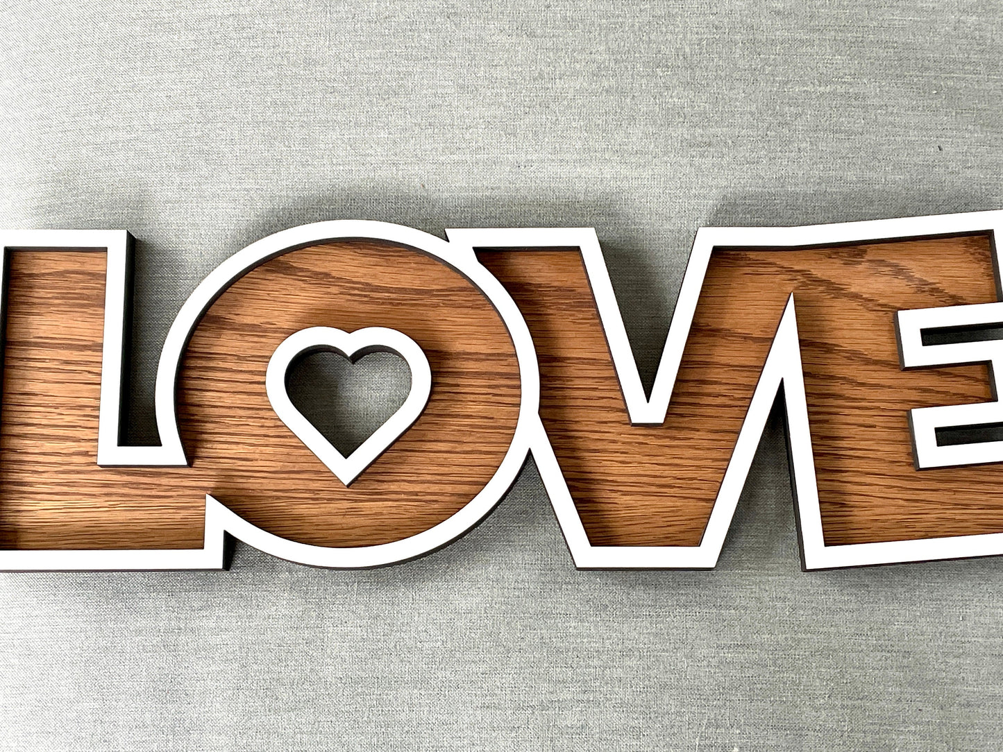 Love sign 16x6 inches