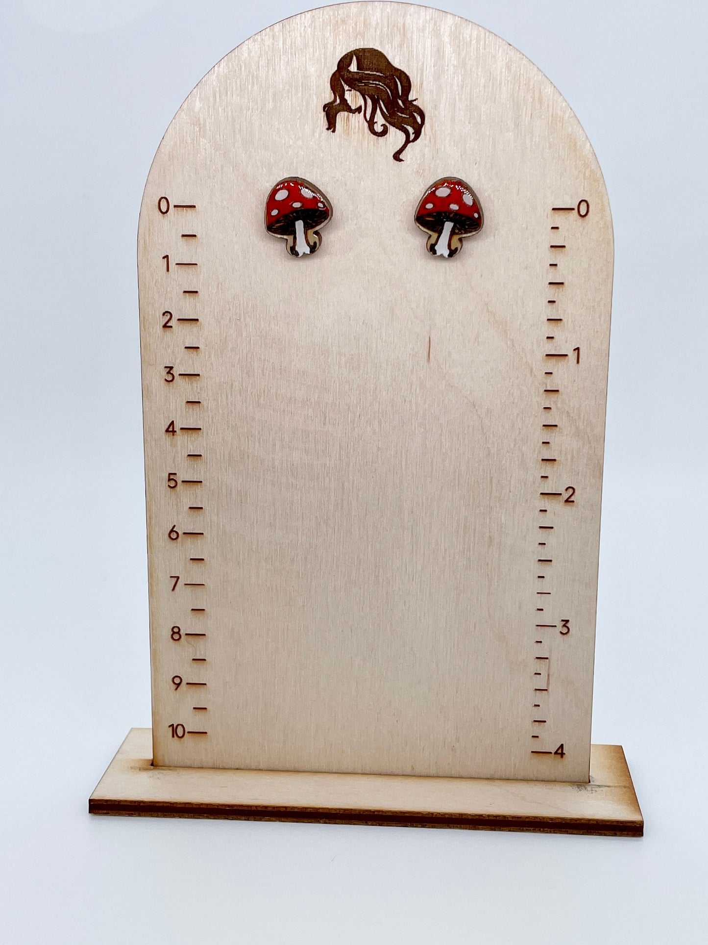 Mushroom Stud Earrings, Mushroom Earrings, Magic Mushroom Earrings