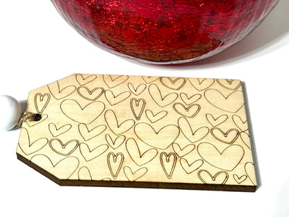 Valentines Day gift Tag