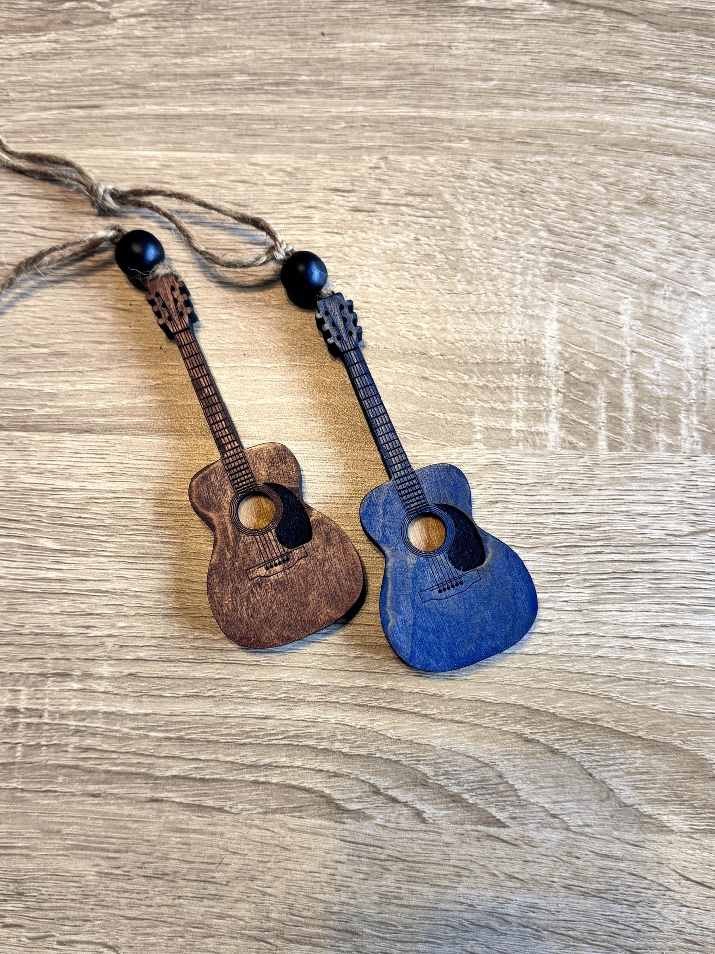 Customized Guitar-Shaped Ornament