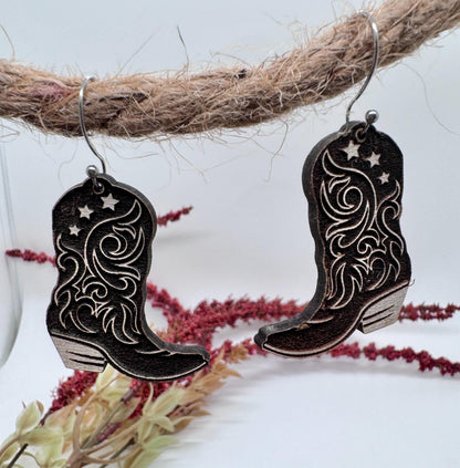 Adorable Cowboy Boot Earrings