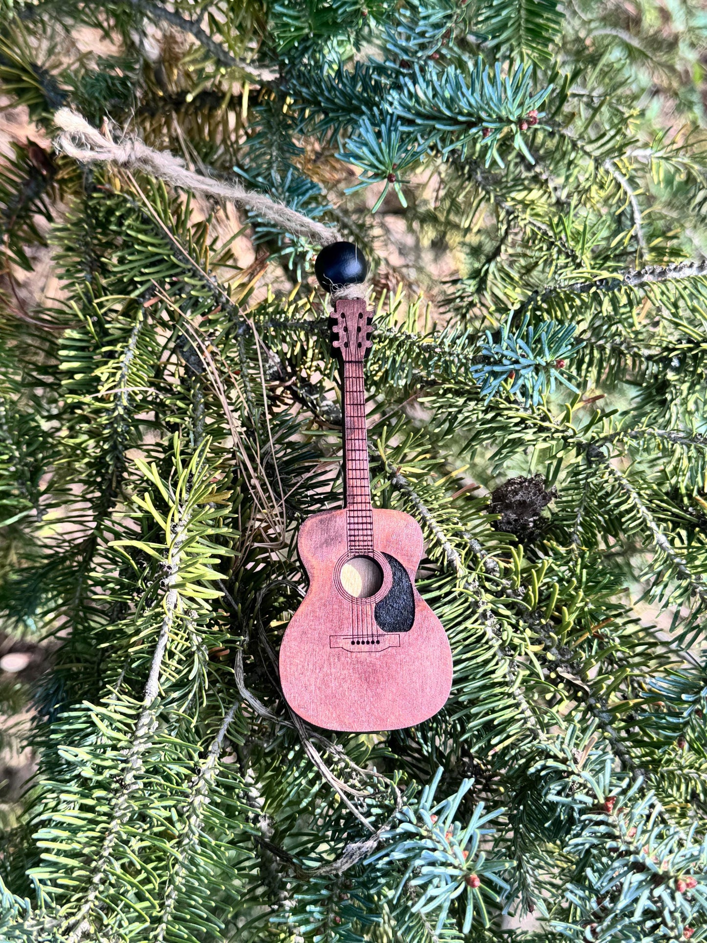 Customized Guitar-Shaped Ornament