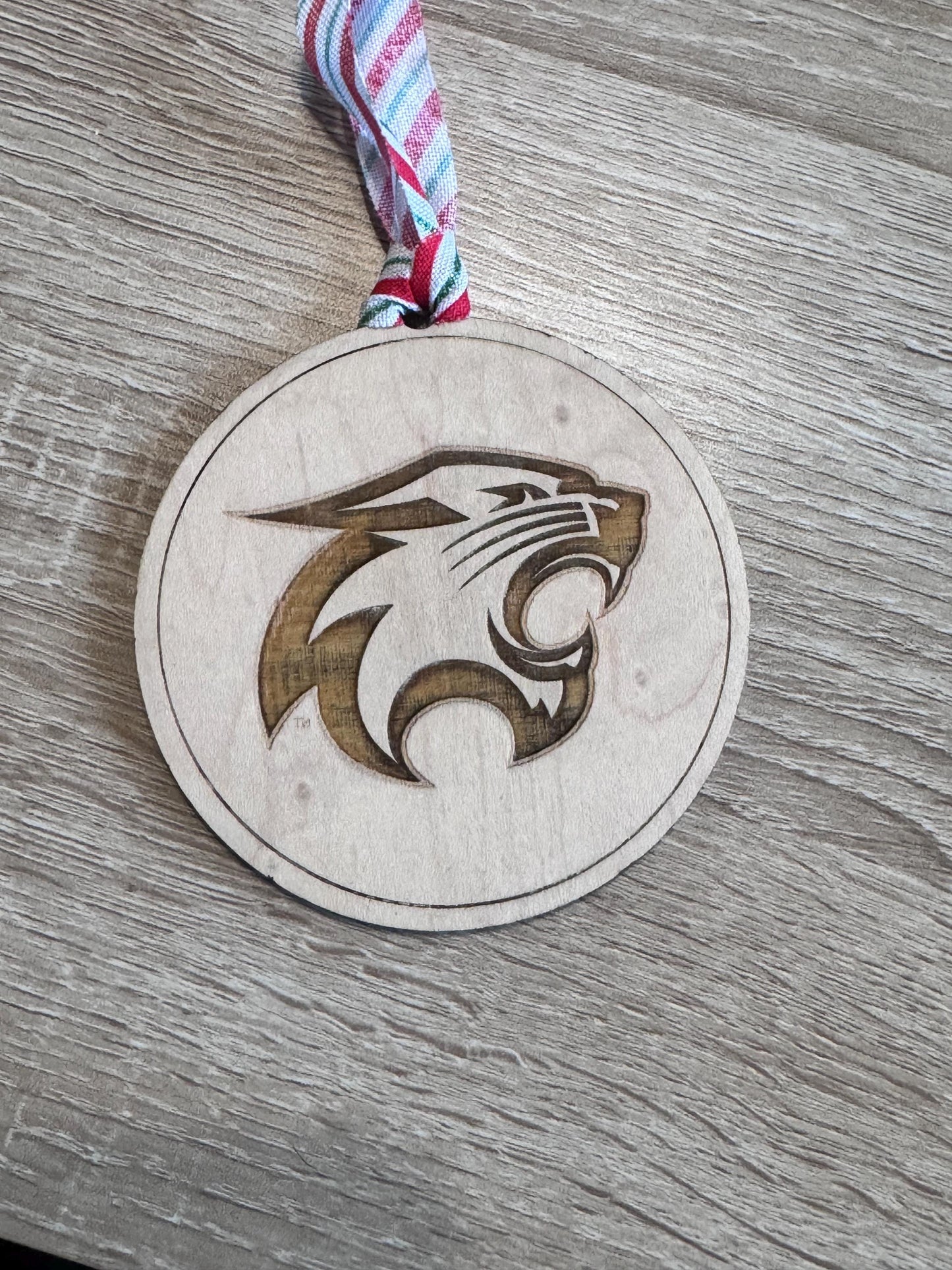 Personalized 3x3 Maple Wood Ornament – Custom Photo & Engraving