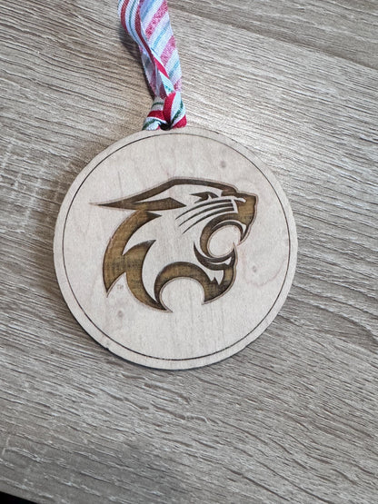 Personalized 3x3 Maple Wood Ornament – Custom Photo & Engraving