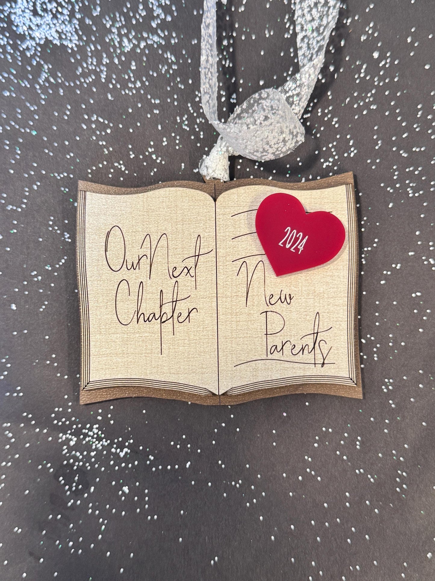 Next Chapter Ornaments - For all the turns in our lives
