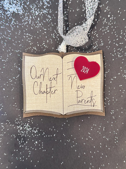 Next Chapter Ornaments - For all the turns in our lives