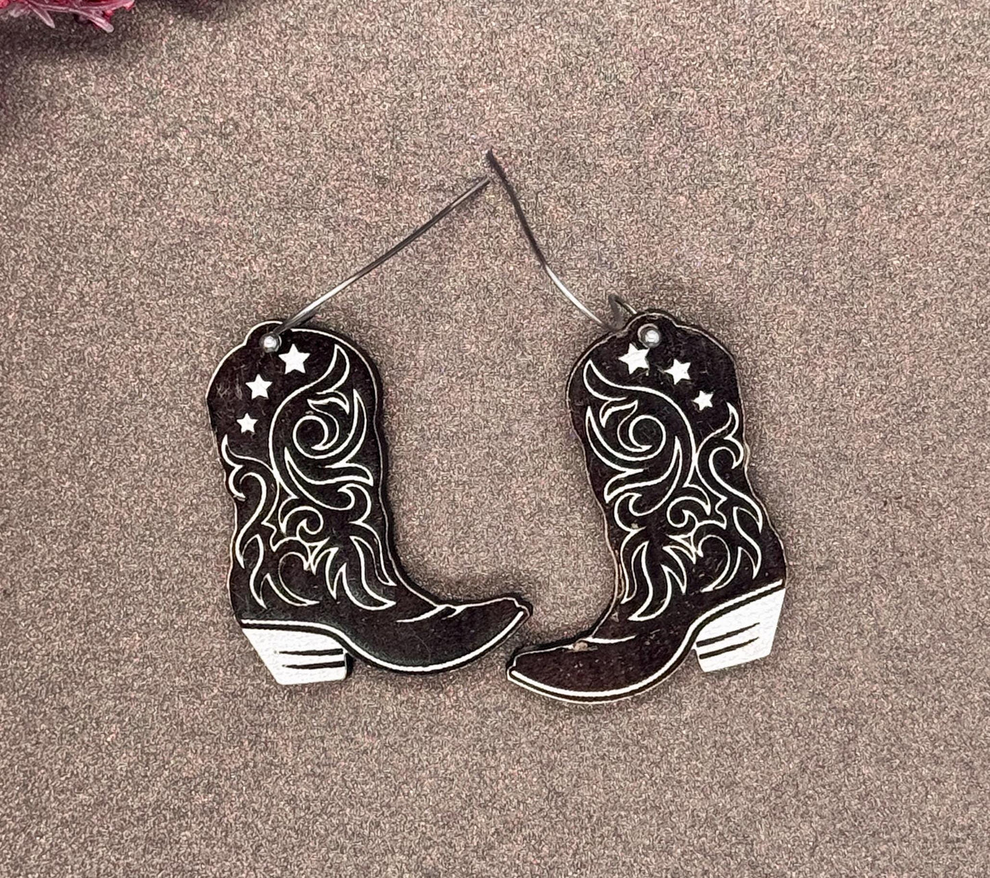 Adorable Cowboy Boot Earrings