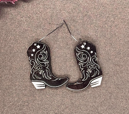 Adorable Cowboy Boot Earrings