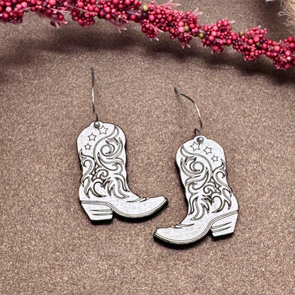 Adorable Cowboy Boot Earrings
