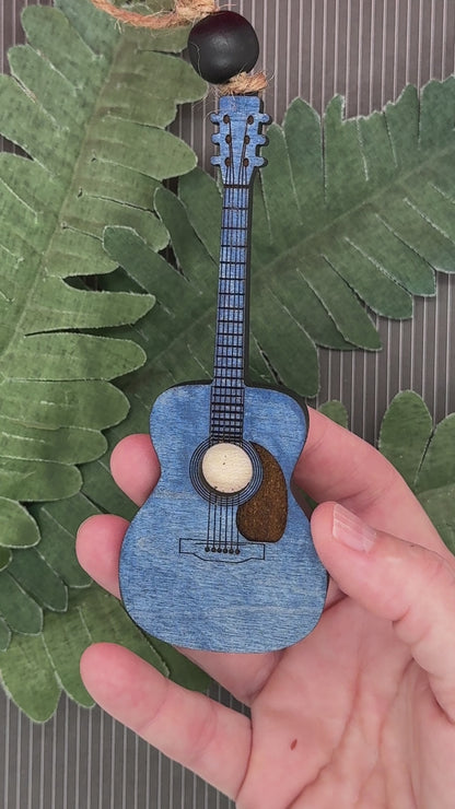 Customized Guitar-Shaped Ornament